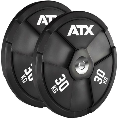 Levypaino ATX® Wagon Wheel 2x30 kg Premium Rubber