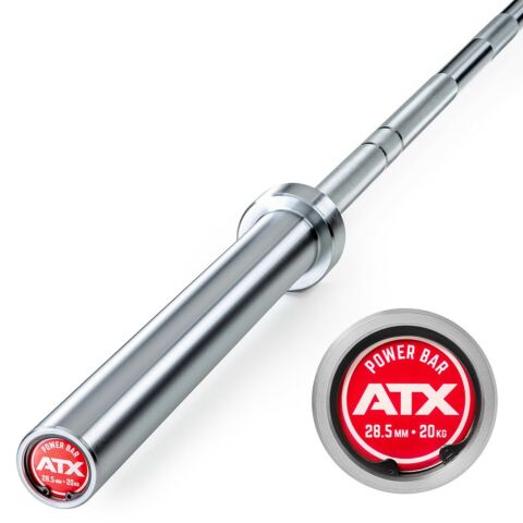 ATX® Power Bar chrome Red 20 kg +700 kg