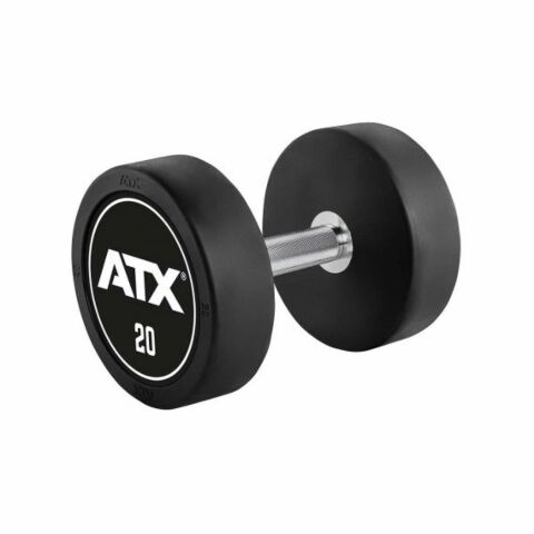 ATX® Pro Style käsipainosarja 5-30 kg ATX® logolla mustalla pohjalla