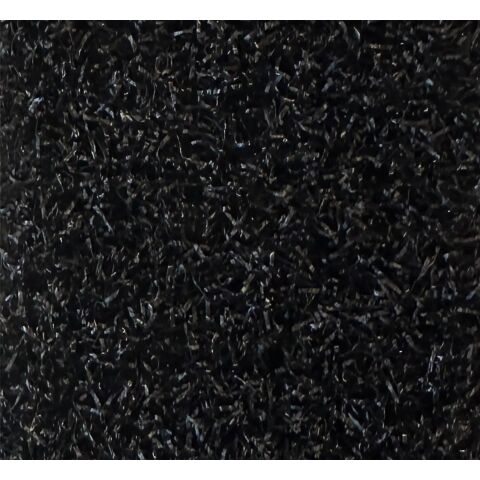 Ruohomatto - tekonurmi musta 6mm - 2x20 m / 40m2