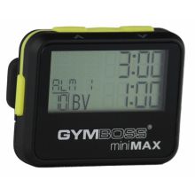 Gymboss intervalliajastin Minimax - musta/keltainen