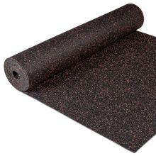 Corefit® Kumimattorulla 1,25x10 m / 5 mm EPDM - Musta/Punainen