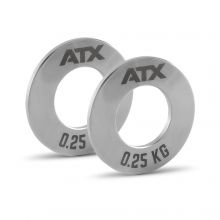 ATX® Mini Fractional Steel Plates 2 x 0.25 kg