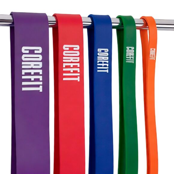 Corefit® Power vastuskuminauhasetti 5-100 kg