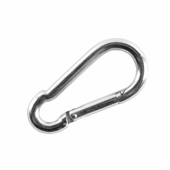 Karbiinihaka / kiinnityskoukku -L 100/50 mm