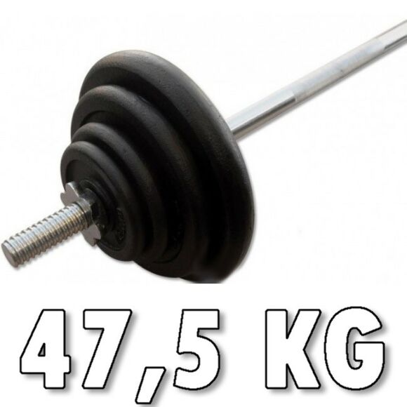 Rautainen levypainosarja 47,5 kg