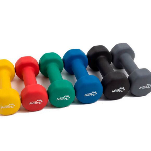 Neopreenikäsipainot Mambo 1-5 kg / pari