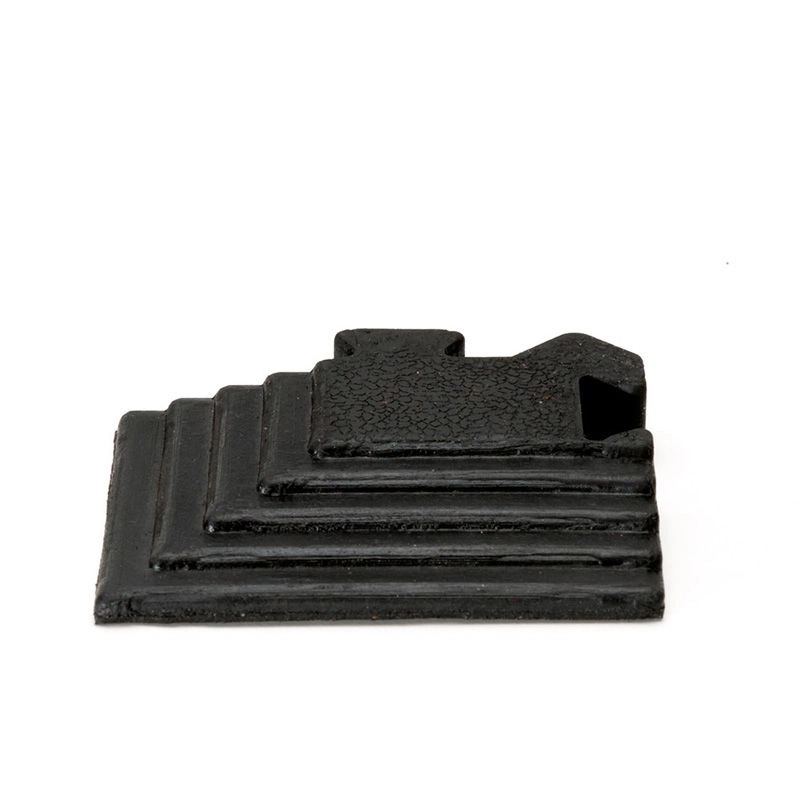 Gymfloor® Vulkanoitu Umpikumisuojalevy kulmapala 85x100x17 mm