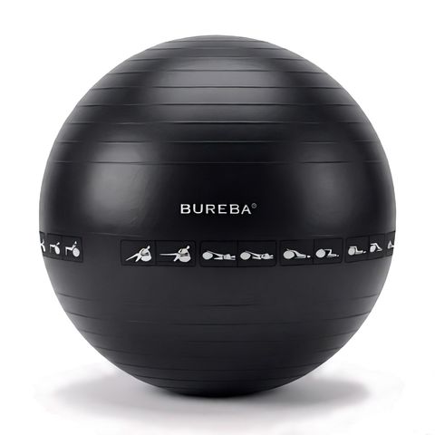 Jumppapallo BuReBa Professional 65 Antrasiitti