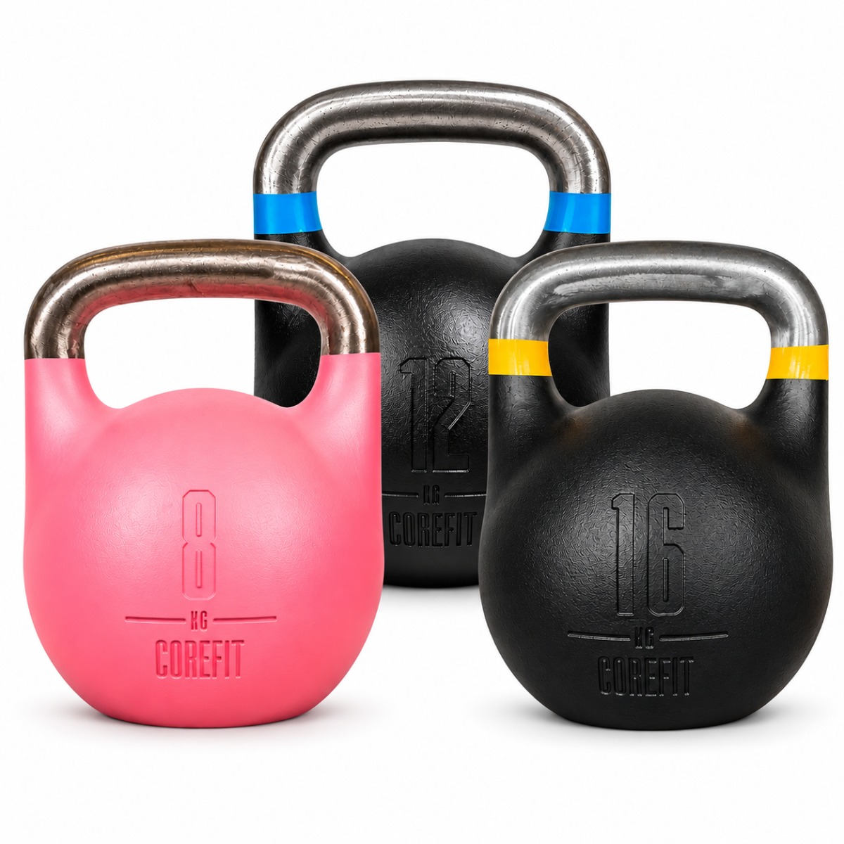 Corefit® Kahvakuulapaketti Professional 8, 12 ja 16 kg