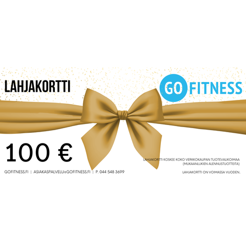 GoFitness-lahjakortti – Täydellinen lahja kuntoilijalle