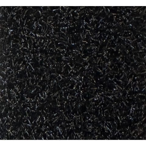 Ruohomatto - tekonurmi musta 6mm - 2x20 m / 40m2