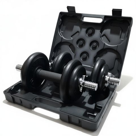 Corefit Säädettävä käsipainosarja 2x10 kg + säilytyssalkku