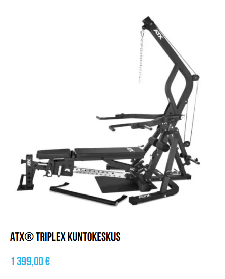 ATX Triplex kuntokeskus